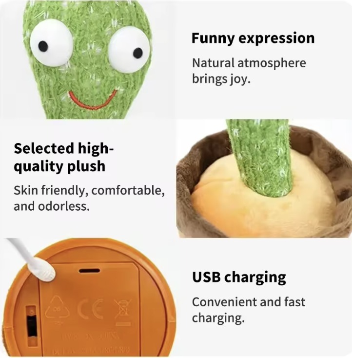 Miniatura 5 de CACTUS BAILARIN RECARGABLE TEMATICO